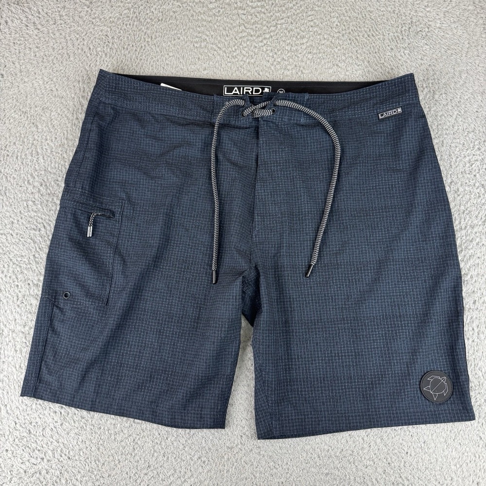 Laird board shorts men's board‎ shorts size 36 Blue Turtle